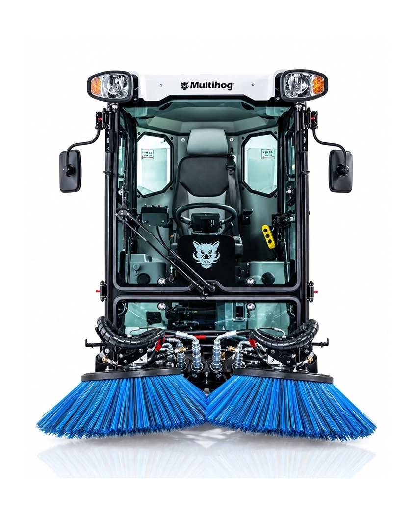 Dulevo 850 Foothpath Street Sweeper